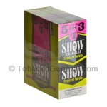 Show Cigarillos Tropical Twista Pre Priced 15 Packs of 5