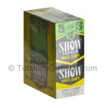 Show Cigarillos White Grape Pre Priced 15 Packs of 5