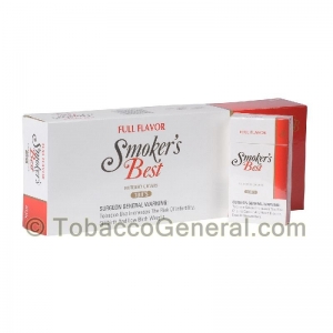Smoker's Best Full Flavor Filtered Cigars 10 Packs of 20