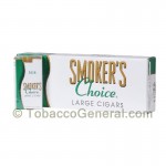 Smoker's Choice Menthol Green Filtered Cigars 10 Packs of 20