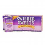 Swisher Sweets Grape Little Cigars 100mm 10 Packs of 20 - Filtered