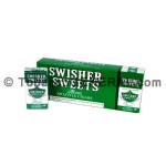 Swisher Sweets Menthol Little Cigars 100mm 10 Packs of 20 - Filtered