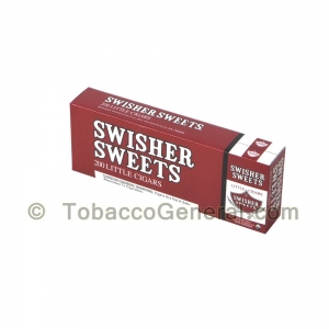 Swisher Sweets Regular Little Cigars 100mm 10 Packs of 20