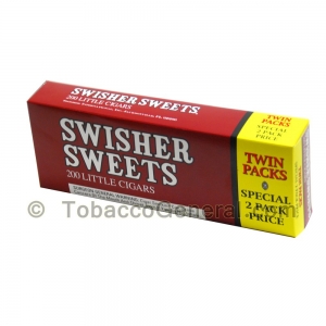 Swisher Sweets Regular Little Cigars 100mm 5 Packs of 40