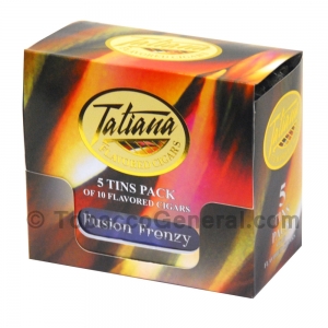 Tatiana Miniatures Fusion Frenzy Cigars 5 Packs of 10