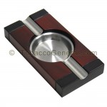 Two Cigar Ashtray Rectangle - Cigar Accessories