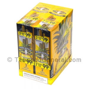 White Owl Pineapple Cigarillos 99c Pre Priced 30 Packs of 2