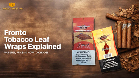Fronto Tobacco Leaf Wraps Explained: Varieties, Prices & How to Choose