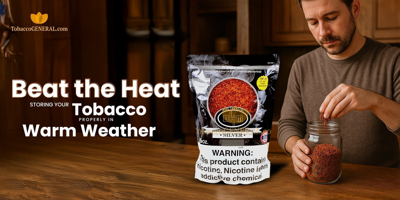 Beat the Heat: Storing Your Tobacco Properly in Warm Weather