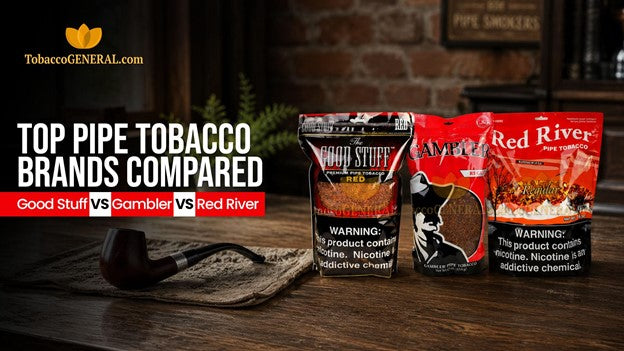 Top Pipe Tobacco Brands Compared: Good Stuff vs Gambler vs Red River