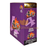 4 Kings Cigarillos 15 Packs of 4 Pre-Priced 1.49 Grape
