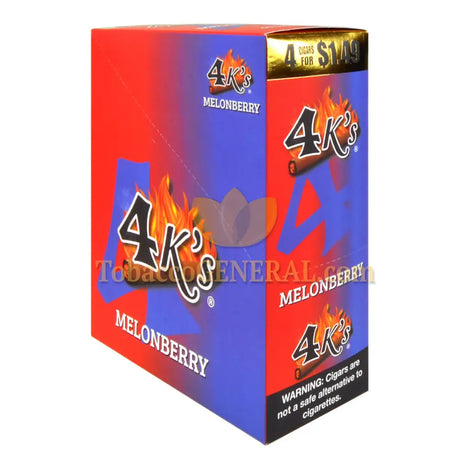 4 Kings Cigarillos 15 Packs of 4 Pre-Priced 1.49 Melonberry