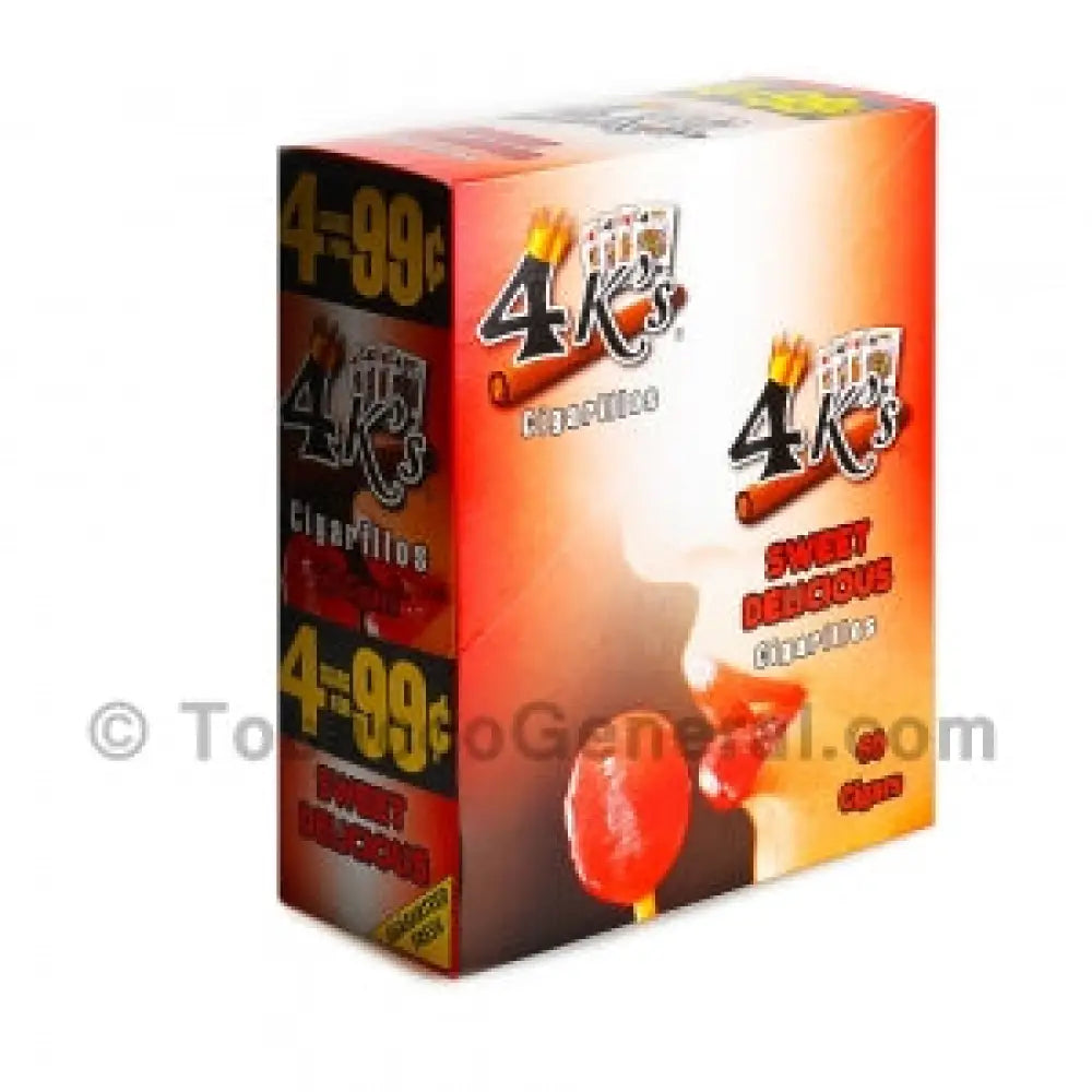 4 Kings Cigarillos 15 Packs of 4 Sweet