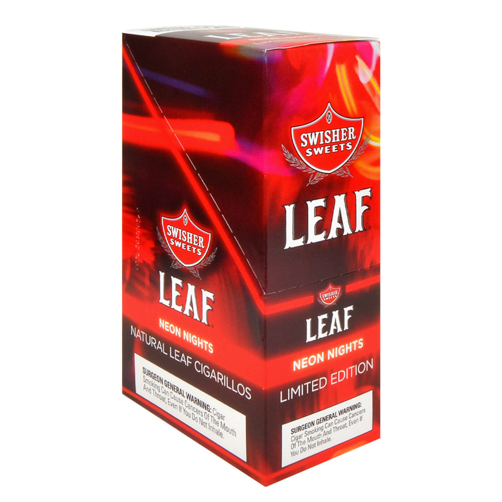 swisher leaf no tobacco Sweet 10/3 Pouch 3 For $2.19 Swisher Sweets Leaf Neon Nights