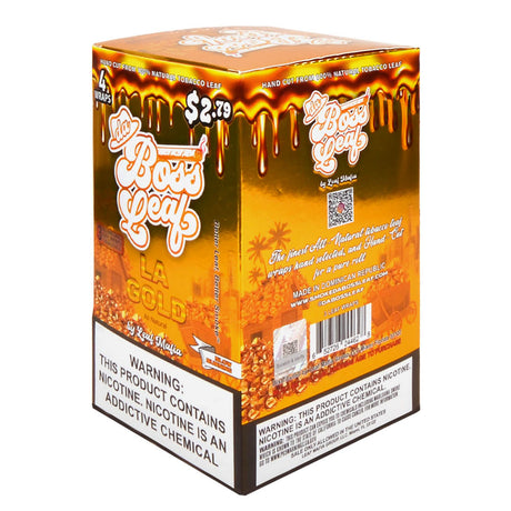 Da Boss La Gold Leaf Wraps 20 packs of 4, $2.79 pre-price