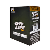 City Life Cigarillos 1.59 Pre-Priced 15 Packs of 5 Cigars Classic Green