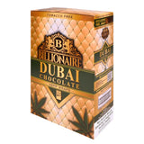Billionaire Hemp Wraps Dubai Chocolate  25 Packs of 2