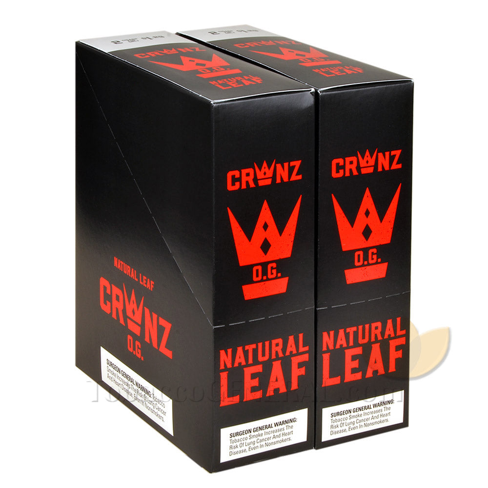 Crwnz Cigarillos 2 for 1.29 Pre-Priced 30 Packs of 2 OG