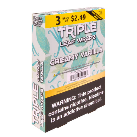 Good Time Creamy Vanilla Triple Leaf Wraps 3x$2.49