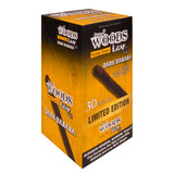 Good Times 6 packs of 5 Sweet Woods Leaf Dark Banana Cigarillos