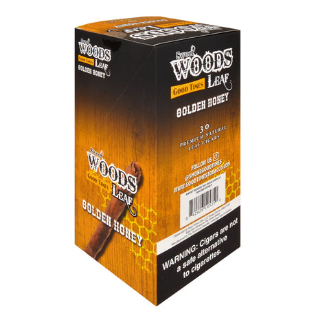 Good Times 6 packs of 5 Sweet Woods Leaf Golden Honey Cigarillos