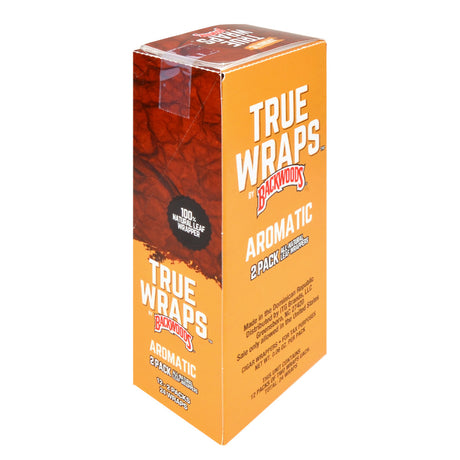 Backwoods True Wraps $2.99 All-Natural Leaf Wrappers 12 Packs of 2 Aromatic