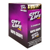 City Life Cigarillos 1.59 Pre-Priced 15 Packs of 5 Cigars Napa Grape