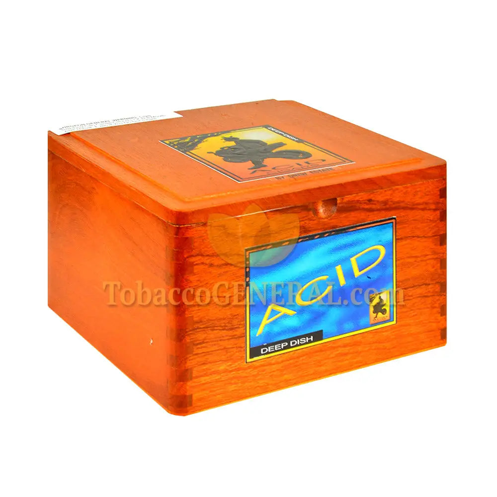 deep tobacco Acid Deep Dish Cigars Box of 24 – Tobacco General