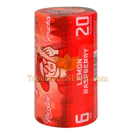 Alp Drifters Collection 6mg Lemon Raspberry Nicotine Pouches 1 Roll