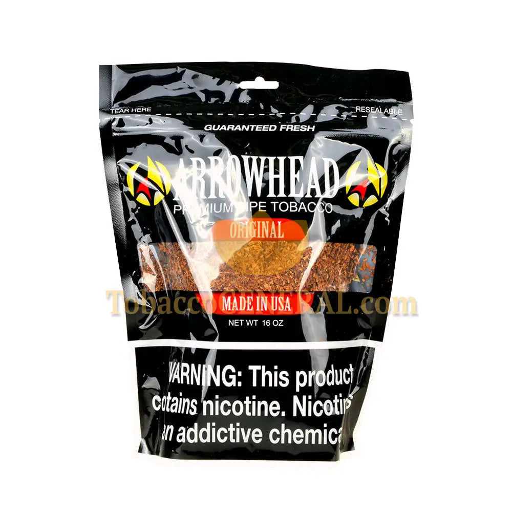 Arrowhead Pipe Tobacco Original Red 16 oz. / 1 Lb. Bag