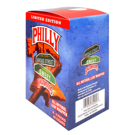 Backwoods Broad Street Sweet Cigars 8 Packs of 5