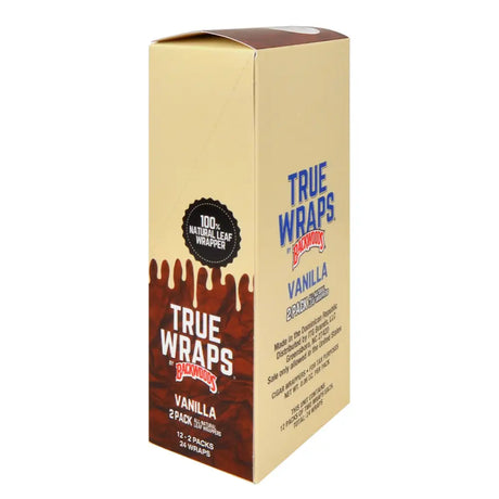 Backwoods True Wraps Vanilla 12 packs 
