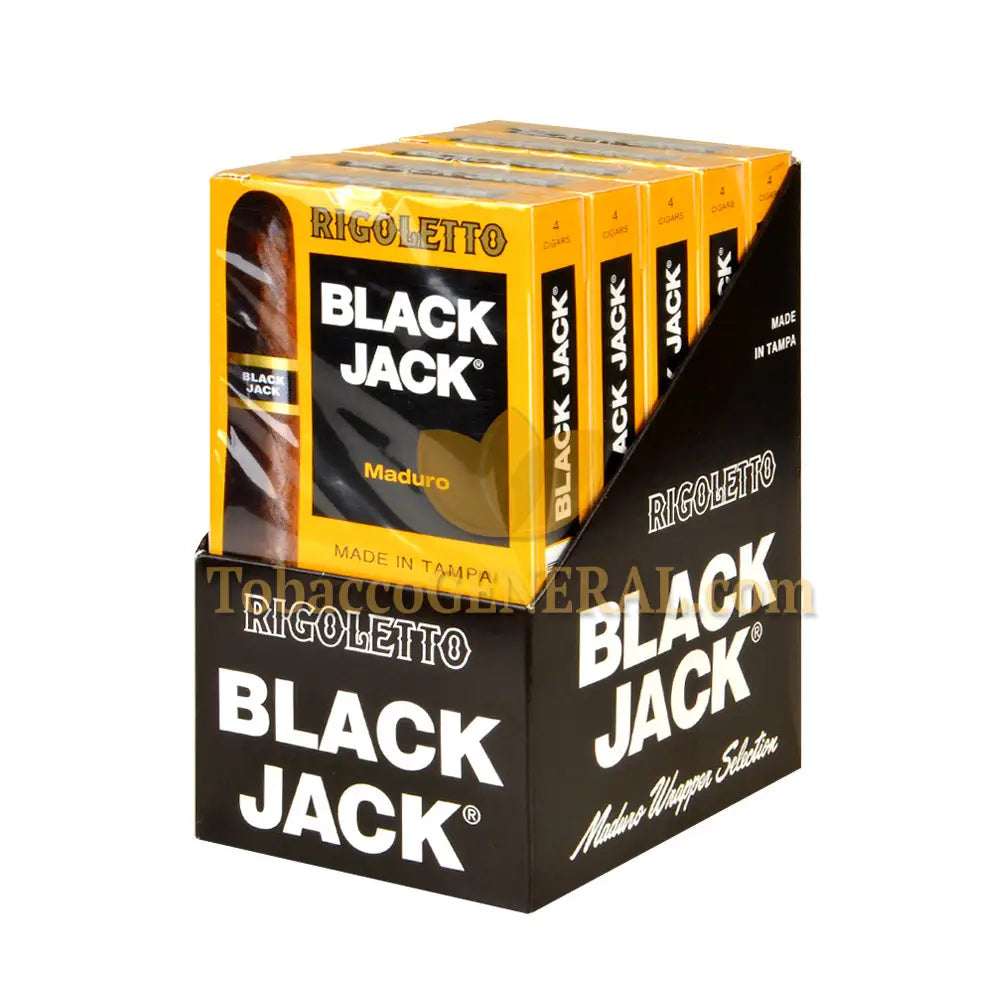 Black Jack Rigoletto Cigars 4 Packs of 5