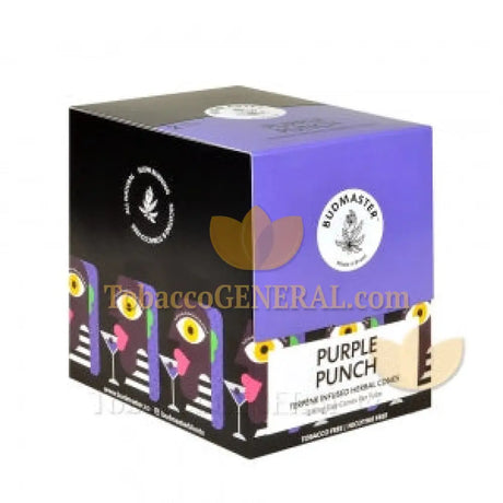 Budmaster Terpene Infused Herbal Cones Purple Punch 12 Tubes of 2