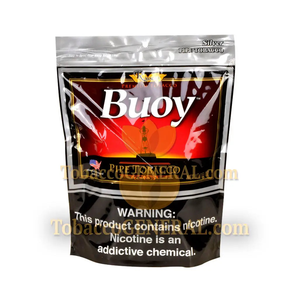 what is the mildest tobacco Buoy Silver Pipe Tobacco 16 oz. Pack