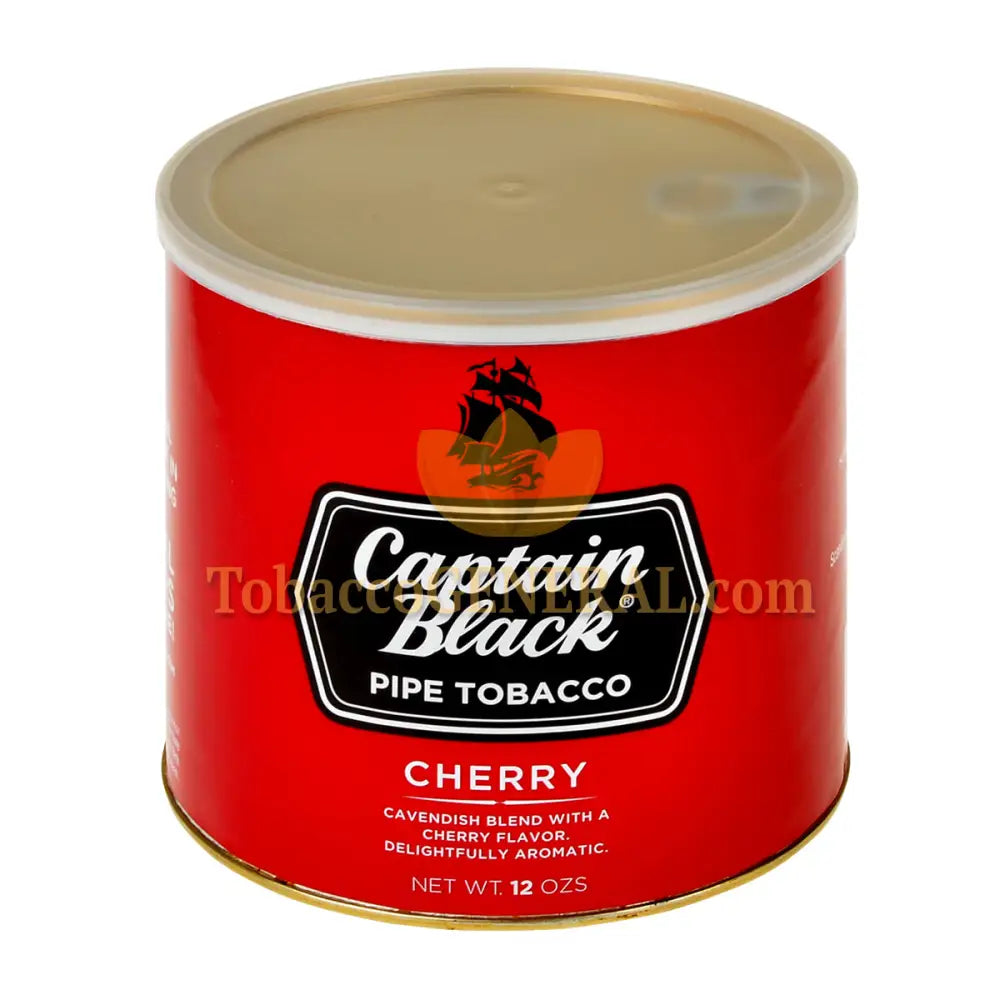 Captain Black Cherry Pipe Tobacco 12 oz. Can 1