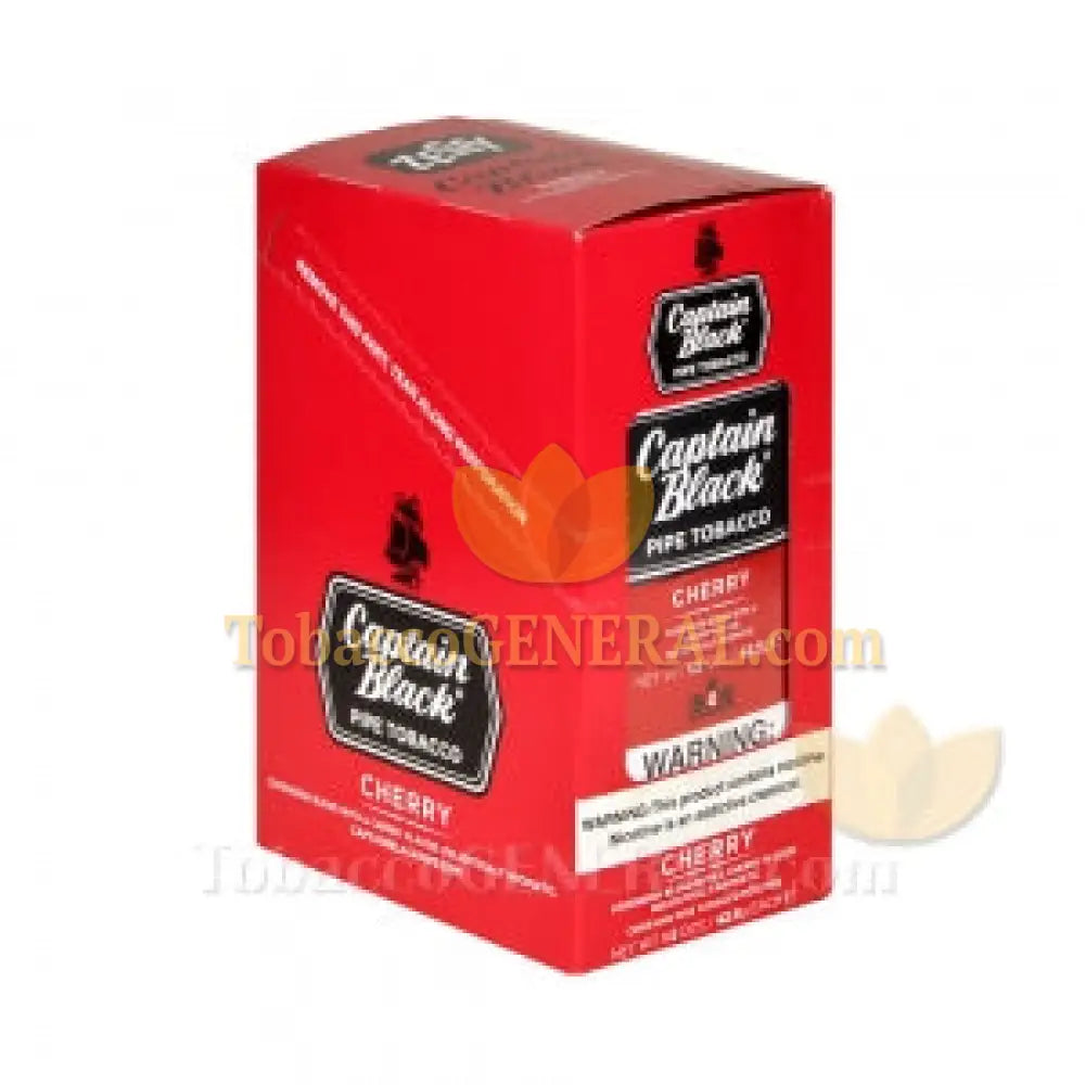 Captain Black Cherry Pipe Tobacco 5 Pouches of 1.5 oz. – Tobacco