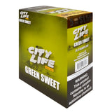 City Life Cigarillos 1.59 Pre-Priced 15 Packs of 5 Cigars Green Sweet