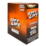 City Life Cigarillos 1.59 Pre-Priced 15 Packs of 5 Cigars Mango