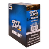 City Life Cigarillos 1.59 Pre-Priced 15 Packs of 5 Cigars Mix Berry