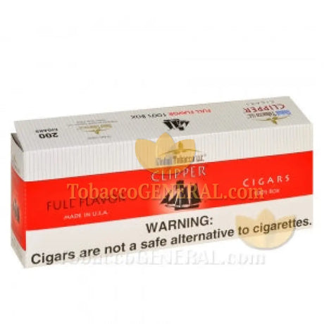 Clipper Full Flavor Filtered Cigars 10 Packs of 20