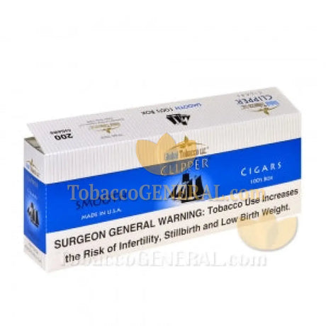 Clipper Smooth Filtered Cigars 10 Packs of 20