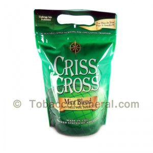 Criss Cross Pipe Tobacco Mint Blend 6 oz. Pack – Tobacco General