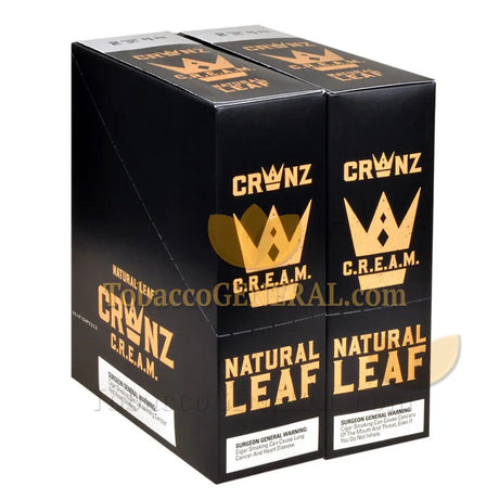 Crwnz Cigarillos 2 for 1.29 Pre-Priced 30 Packs of 2 Cream