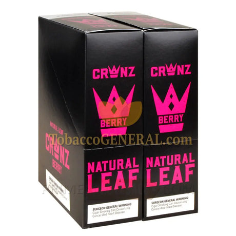 Crwnz Cigarillos 30 Packs of 2 Berry
