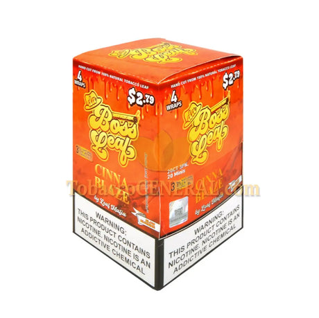 Da Boss Cinna Blaze Leaf Wraps 20 packs of 4 $2.79 pre-price