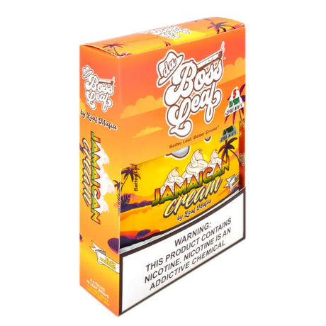Da Boss Leaf Wraps Jamaican Cream 8 packs of 5