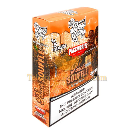 Da Boss Leaf Wraps Peach Souffle 8 packs of 5