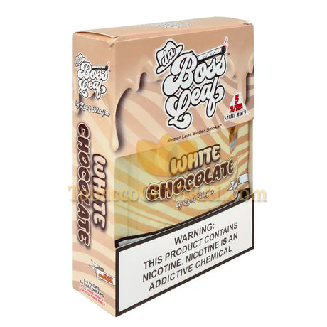 Da Boss Leaf Wraps White Chocolate 8 packs of 5