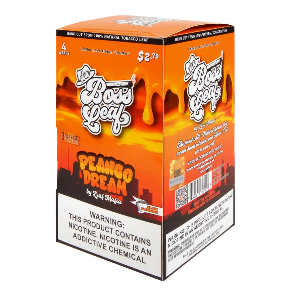 Da Boss Peango Dream Leaf Wraps 20 packs of 4 $2.79 pre-price
